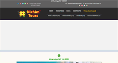 Desktop Screenshot of nichimtours.com.mx